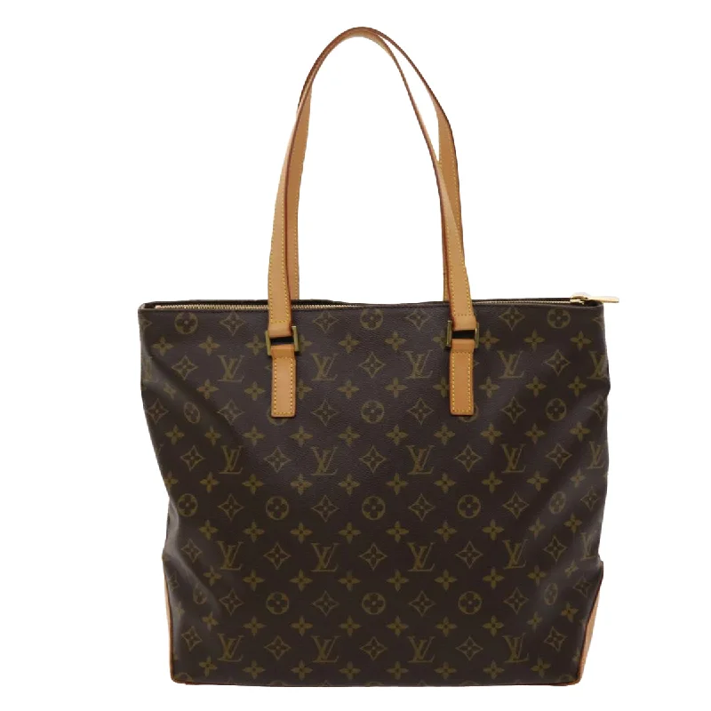 LOUIS VUITTON Monogram Cabas Mezzo Tote Bag M51151 LV Auth 46736