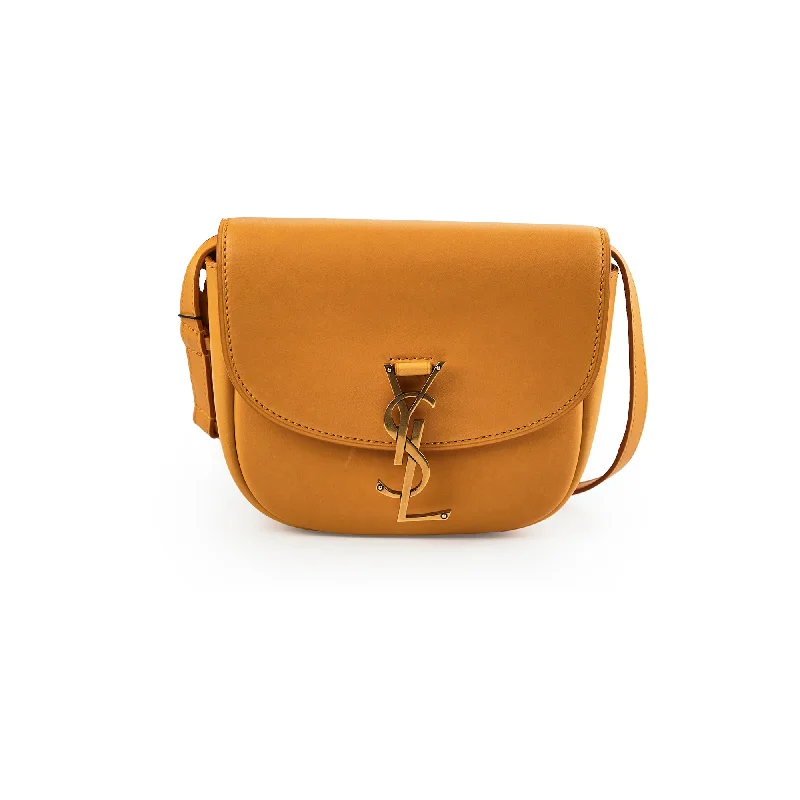 Saint Laurent Small Yellow Kaia Bag