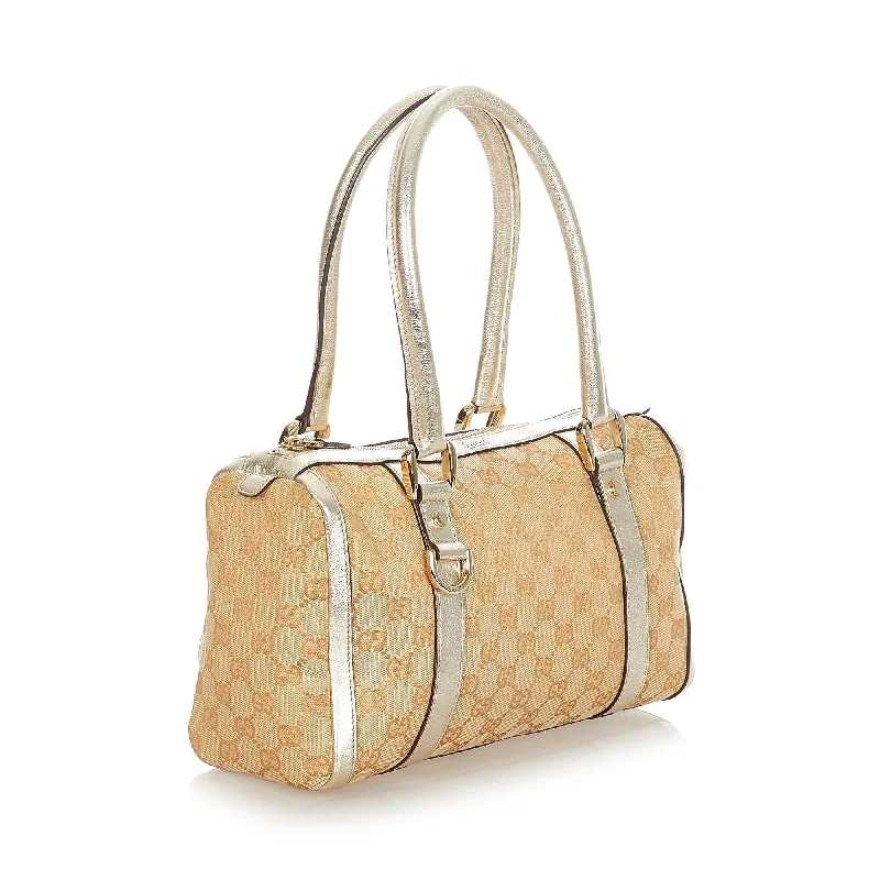 Gucci Abbey GG Canvas Boston Bag (31972)