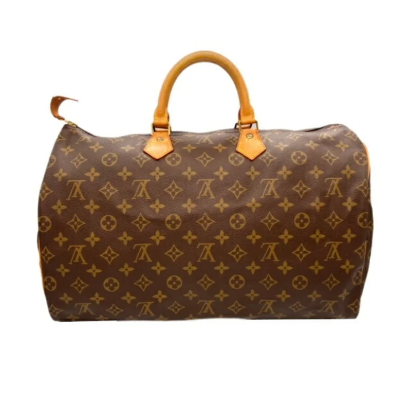 LOUIS VUITTONLOUISVUITTON  Speedy 40 Monogram Bag Boston Handbag Brown M41522 MB1921