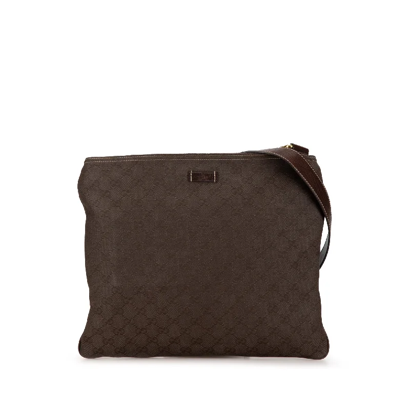 Brown Gucci GG Canvas Crossbody