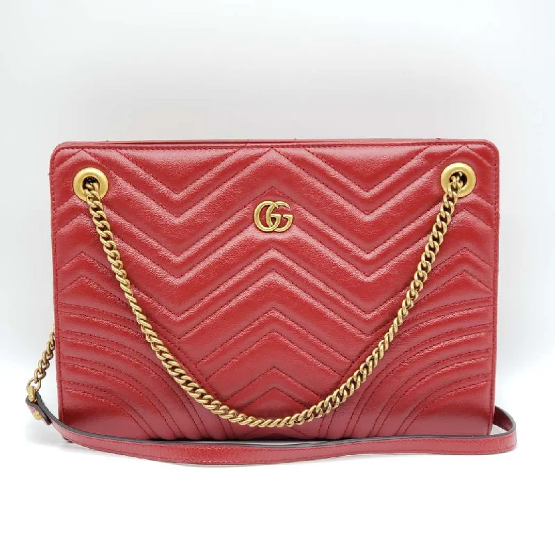 Gucci GG Marmont Quilted Clutch Shoulder Bag