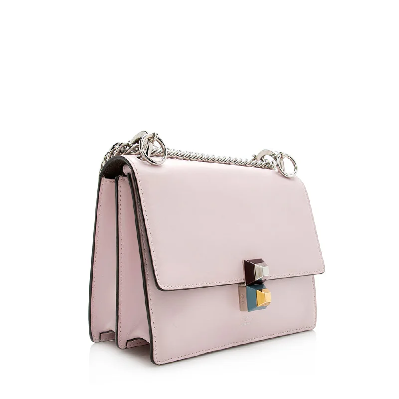 Fendi Calfskin Kan I Small Shoulder Bag (SHF-21594)