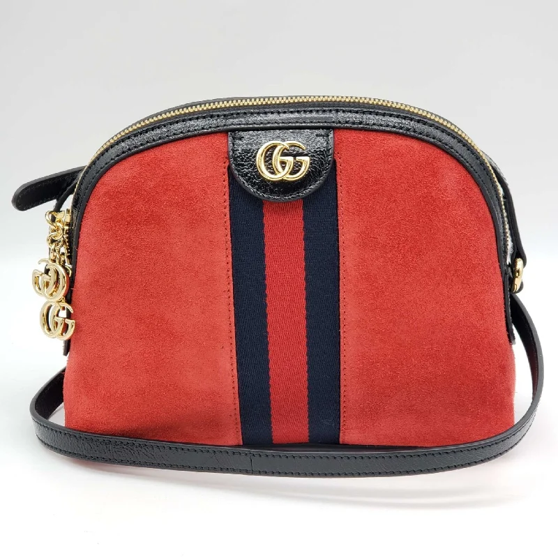 Gucci GG Ophidia GG Suede Leather Shoulder Bag