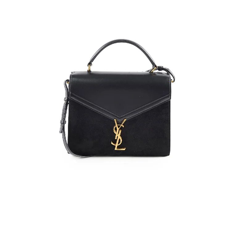 Saint Laurent Medium Cassandra Bag Black