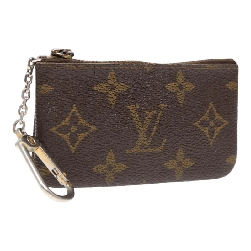 LOUIS VUITTON Monogram Pochette Cles Coin Purse M62650 LV Auth bs17101