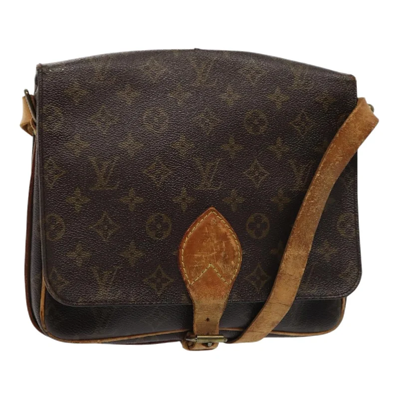 LOUIS VUITTON Monogram Cartouchiere GM Shoulder Bag M51252 LV Auth bs17000