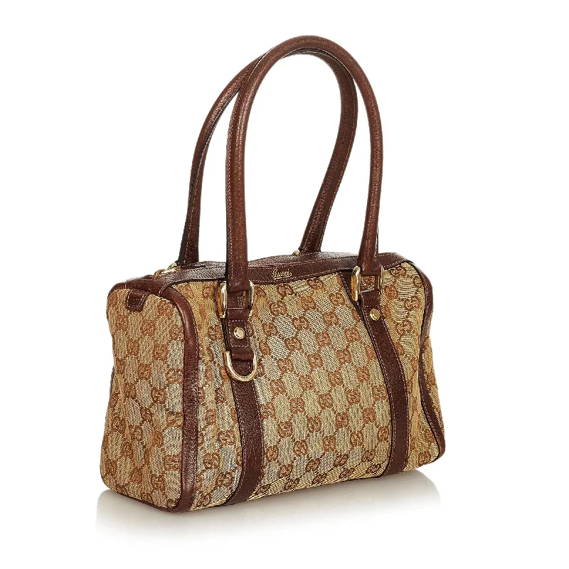 Gucci Abbey GG Canvas Boston Bag (25641)