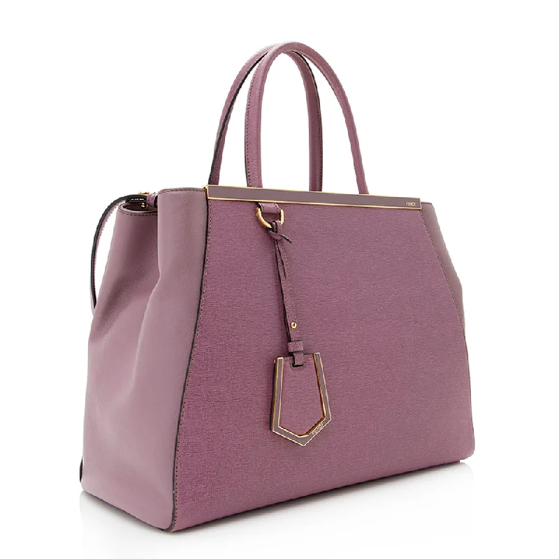 Fendi Calfskin 2Jours Tote (SHF-20659)