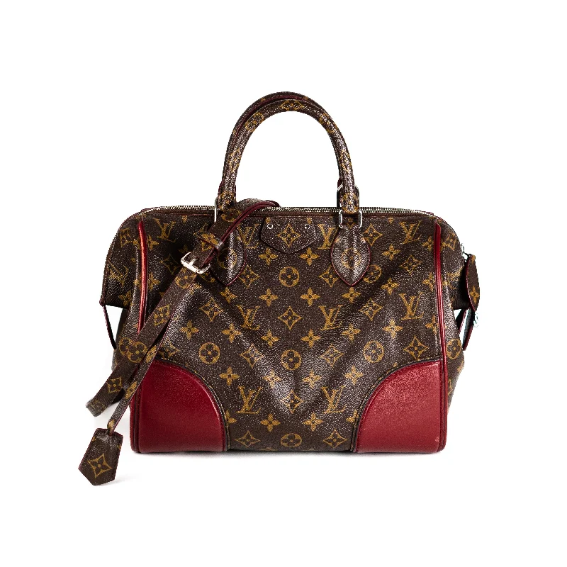 Louis Vuitton Monogram Shine Doc PM Bordeaux