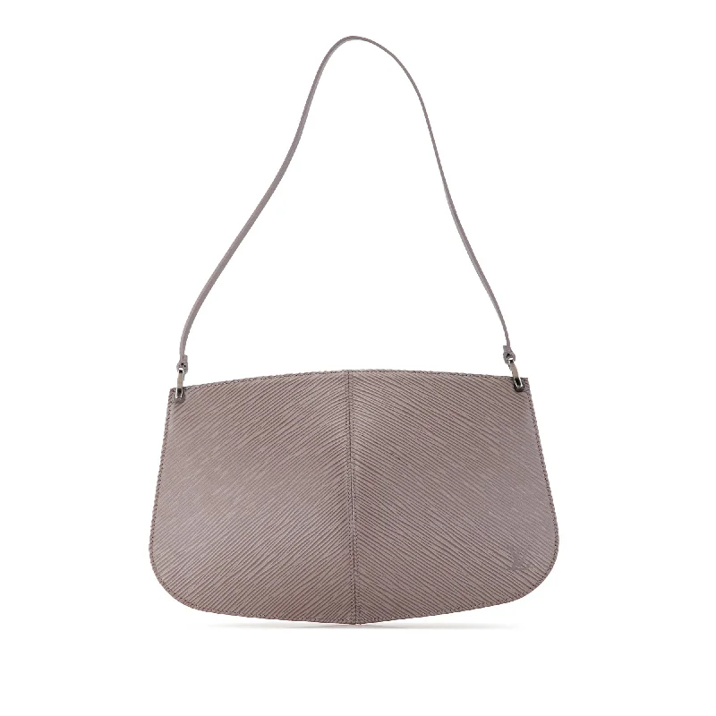 Gray Louis Vuitton Epi Demi Lune Pochette Shoulder Bag