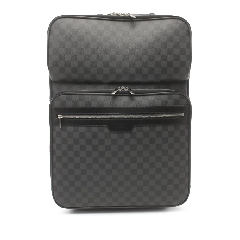 Black Louis Vuitton Damier Graphite Pegase Business 55 Travel Bag