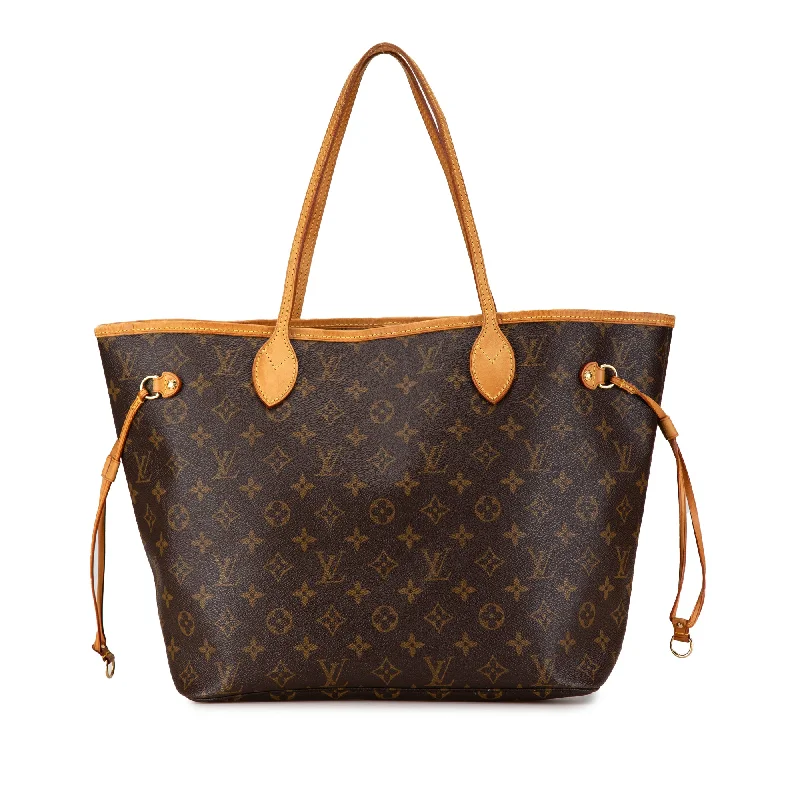 Brown Louis Vuitton Monogram Neverfull MM Tote Bag