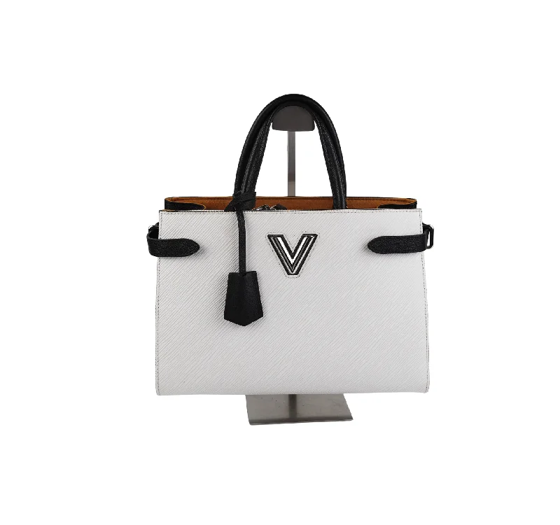 Louis Vuitton White Epi Twist Tote