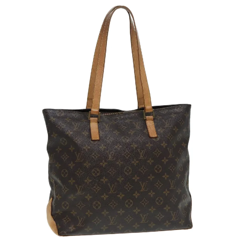 LOUIS VUITTON Monogram Cabas Mezzo Tote Bag M51151 LV Auth 86757