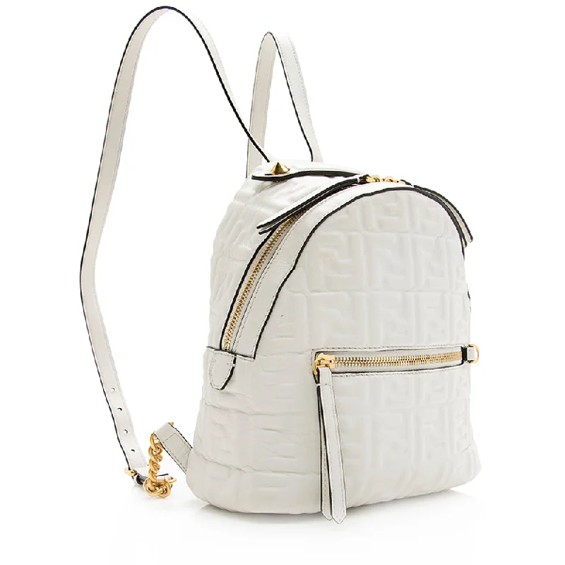 Fendi Calfskin FF 1974 Mini Backpack (SHF-20302)