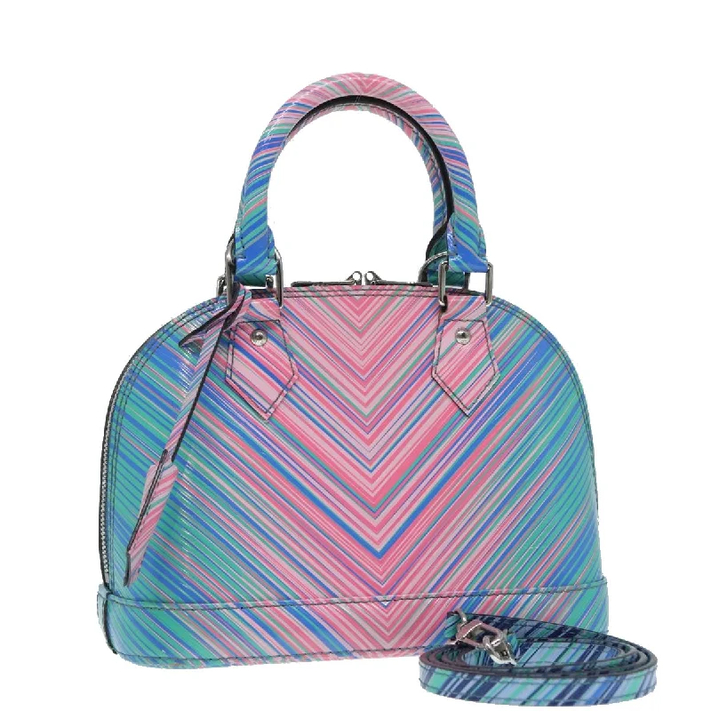 LOUIS VUITTON Epi Tropical Alma BB Hand Bag 2way Multicolor LV Auth 86273