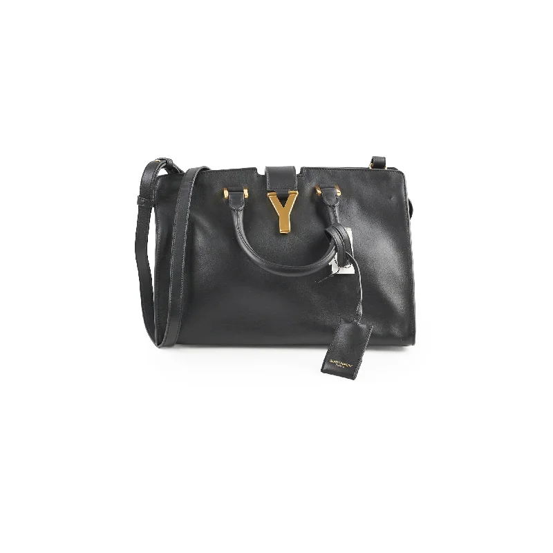 Saint Laurent Small Classis Y Cabas Bag Black