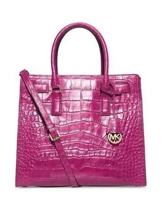 Michael Michael Kors Dillon Large Croc Embossed North South Tote