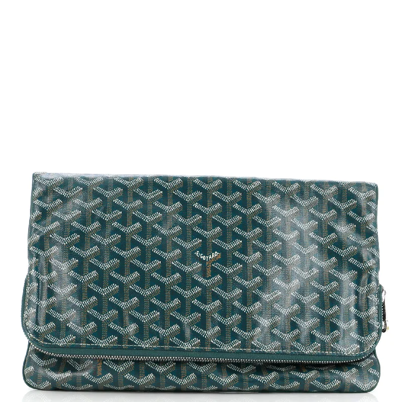 Saint Marie Clutch Coated Canvas