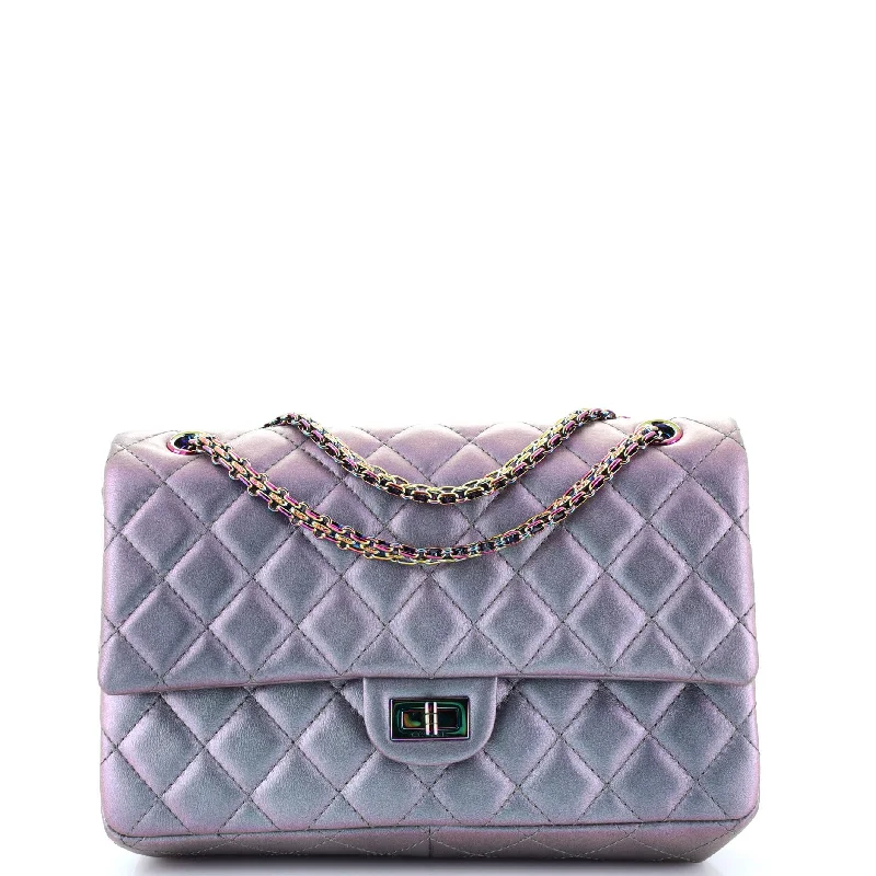 Reissue 2.55 Flap Bag Quilted Iridescent Lambskin 226