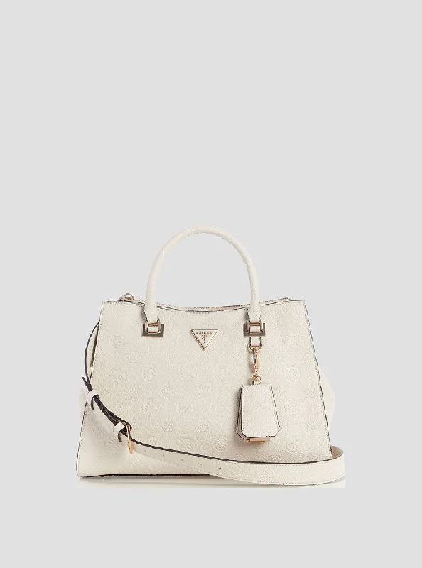 Cream Cresidia Society Satchel Bag