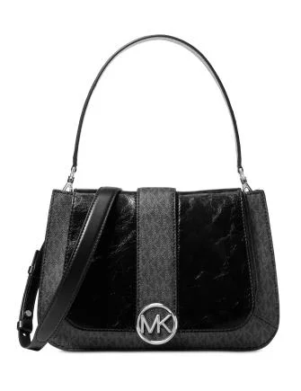 Michael Michael Kors Lillie Signature Polished Top-Handle Satchel