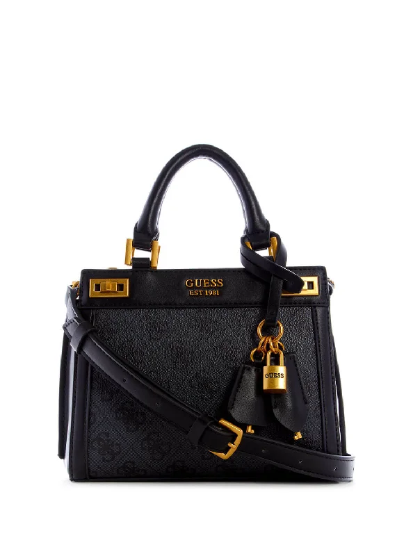 Coal Black Katey Quattro G Mini Satchel