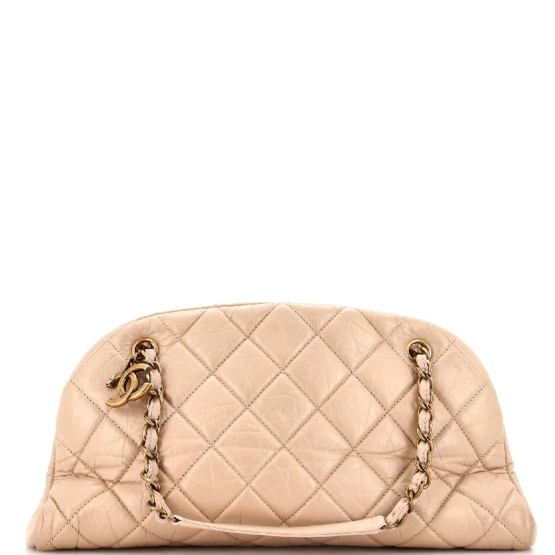 Just Mademoiselle Bag Quilted Aged Calfskin Medium