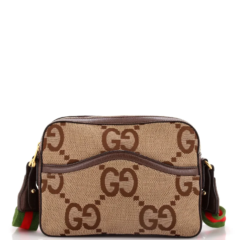 Messenger Bag Jumbo GG Canvas