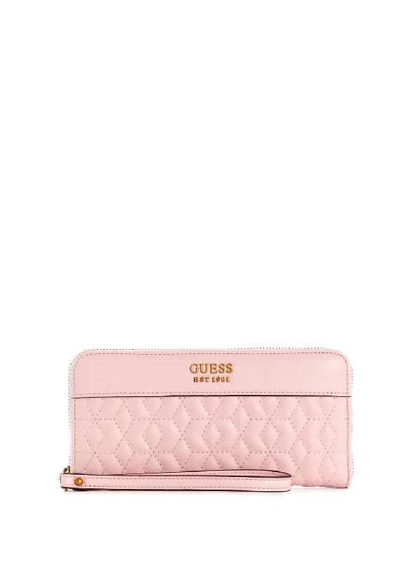 Pink Katey Large Wallet