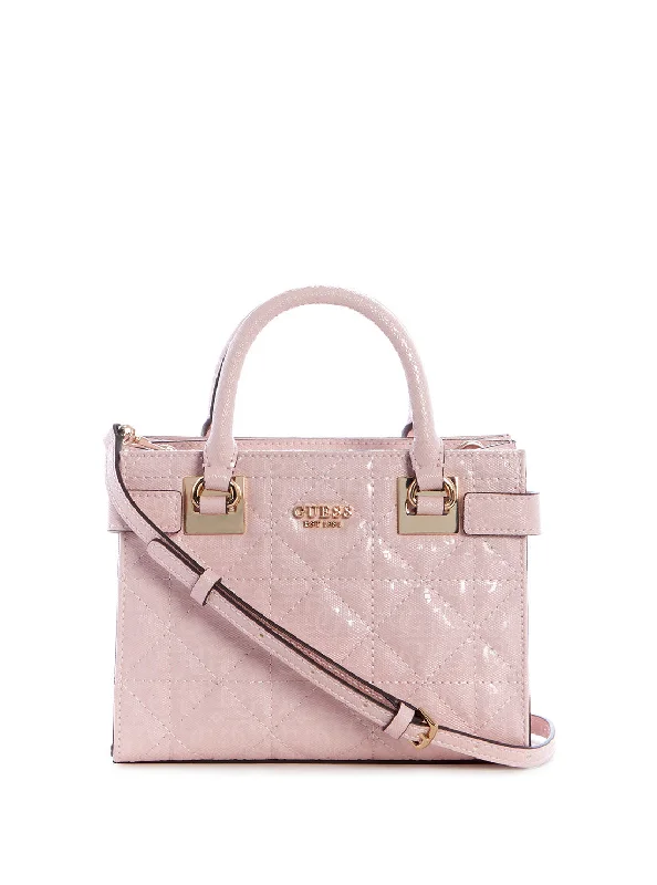 Pink Malia Mini Satchel Bag