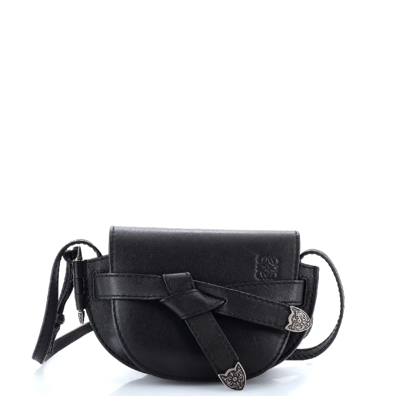 Gate Shoulder Bag Leather Mini