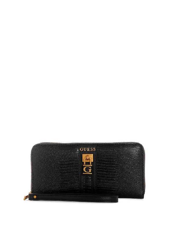 Black Ginvera Large Wallet