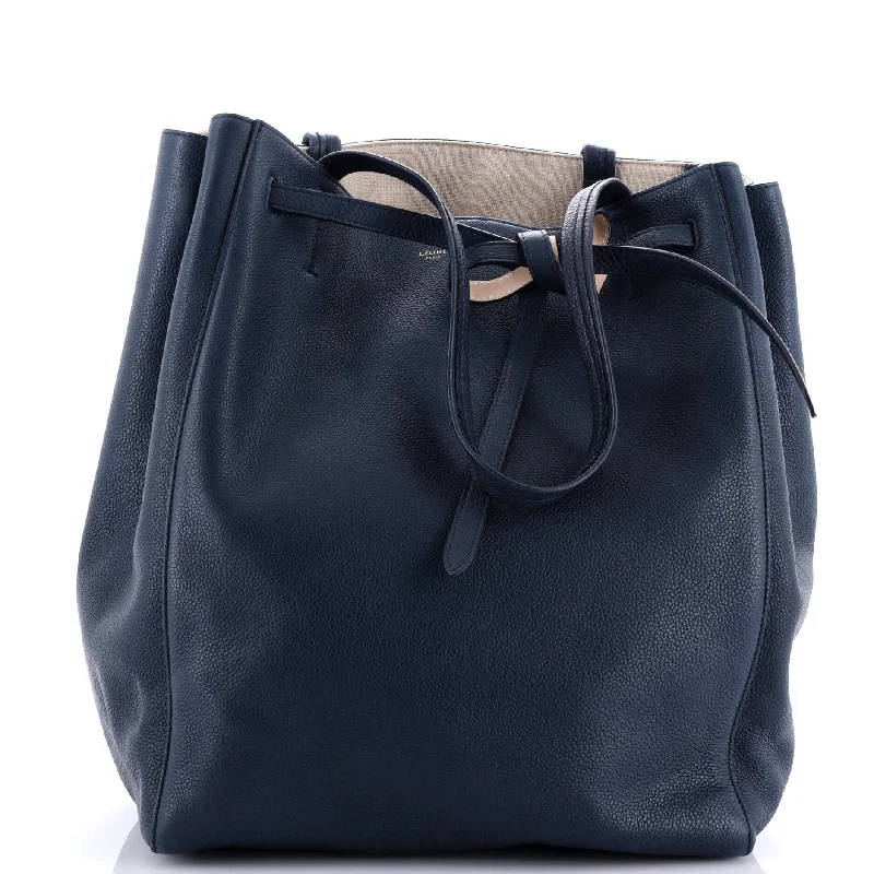 Phantom Tie Cabas Tote Leather Medium