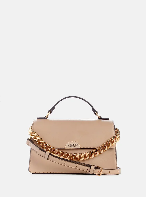 Taupe Vinna Mini Crossbody Bag