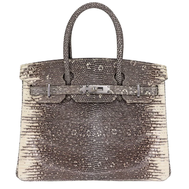 Hermès 30cm Birkin Ombré Lizard Palladium Hardware