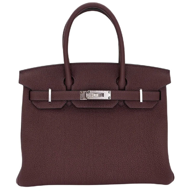 Hermès 30cm Birkin Rouge Sellier Togo Leather Palladium Hardware