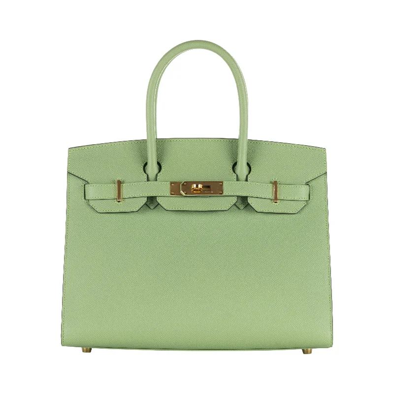 Hermès 30cm Birkin Sellier Vert Criquet Epsom Leather Gold Hardware