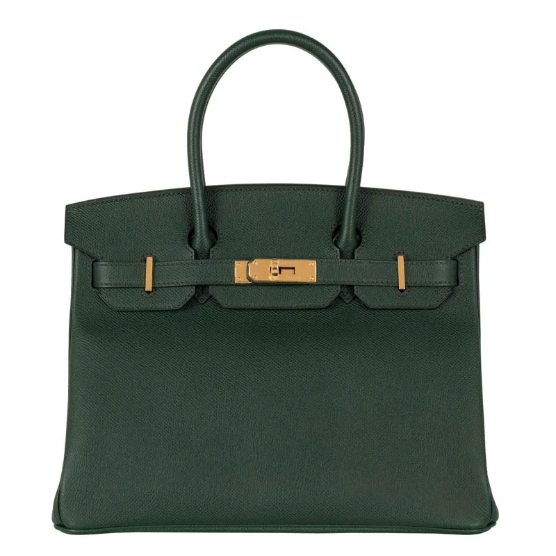 Hermès 30cm Birkin Vert Anglais Epsom Leather Gold Hardware