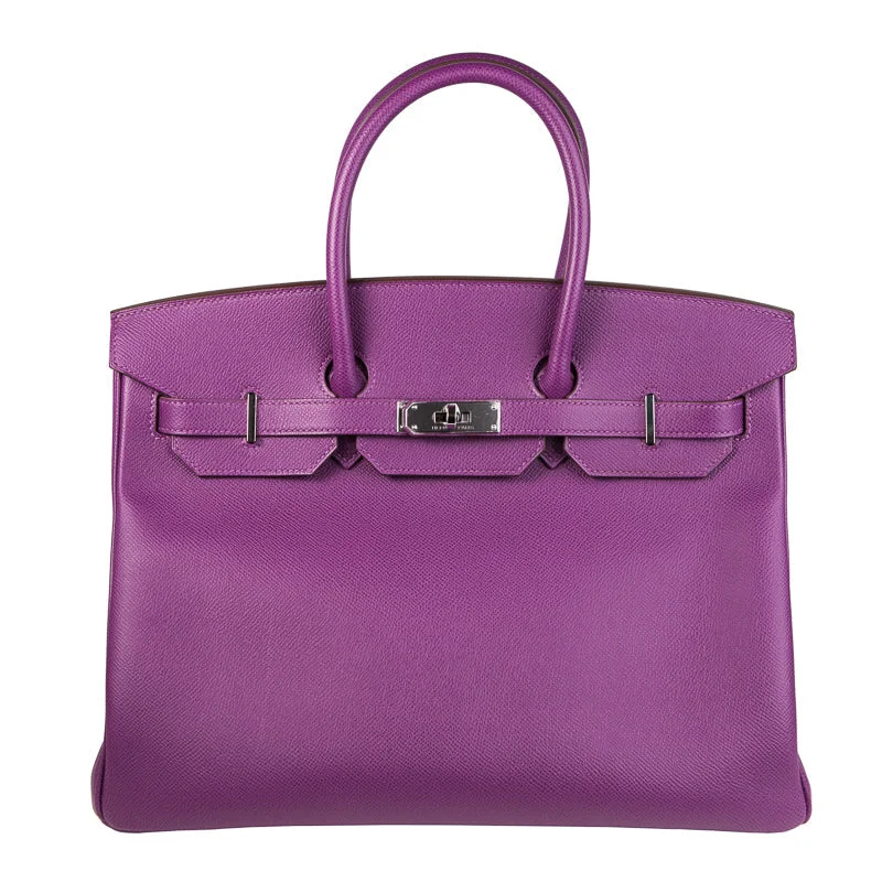 Hermès 35cm Birkin Anemone Epsom PHW