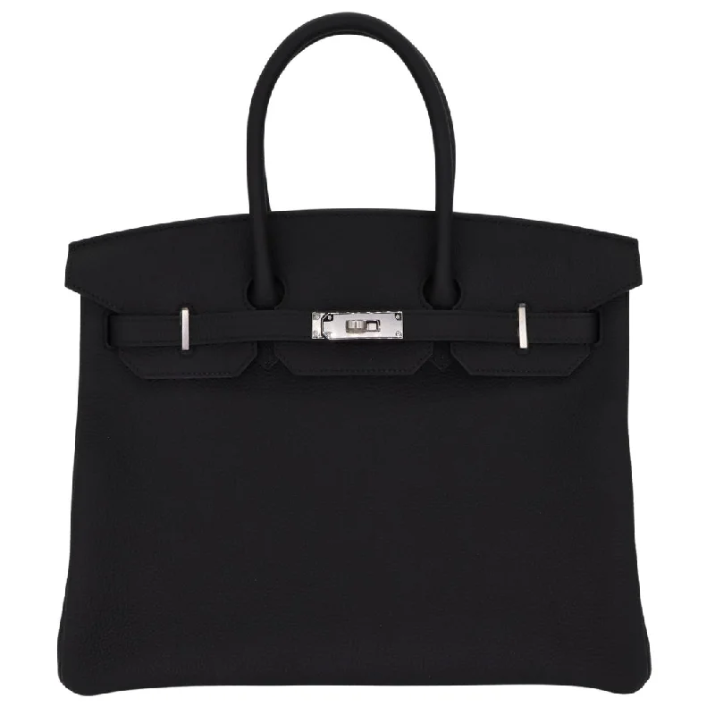 Hermès 35cm Birkin Black Togo Leather Palladium Hardware