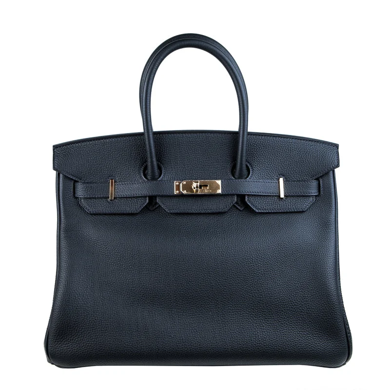 Hermès 35cm Birkin Bleu Ocean Togo GHW