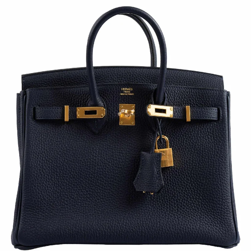 Hermès Birkin 25 Bleu Nuit Togo Gold Hardware