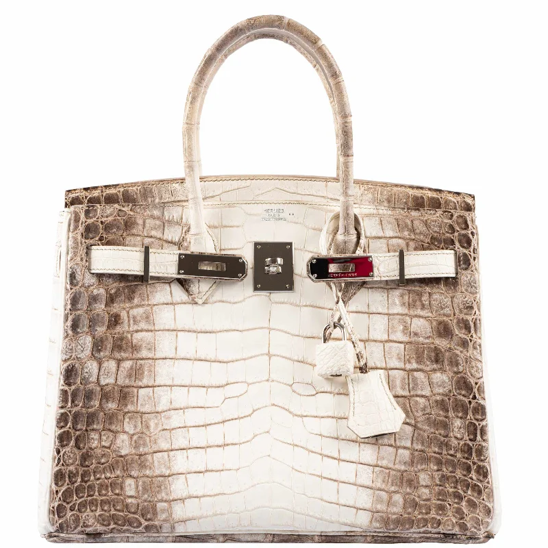 Hermès Birkin 30 Matte Himalaya Niloticus Crocodile Palladium Hardware - 2011