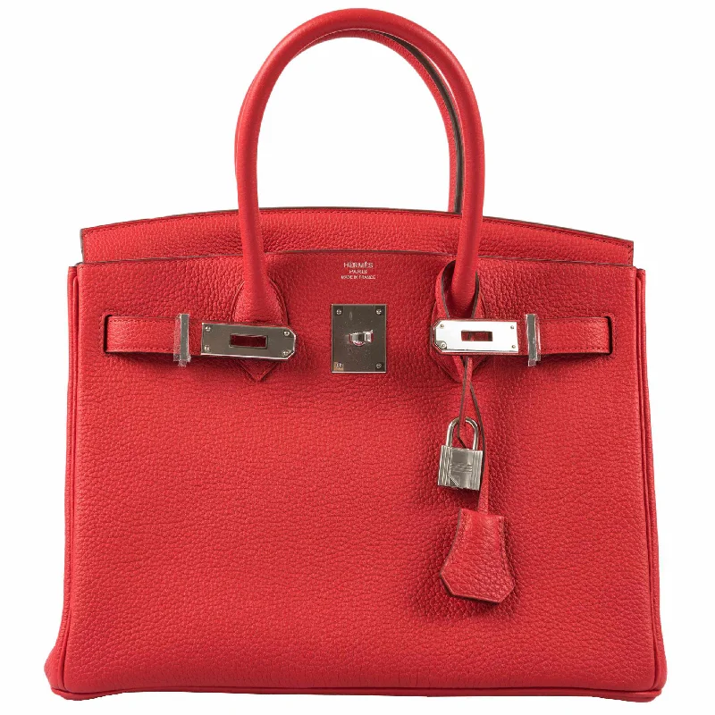 Hermès Birkin 30 Rouge de Coeur Togo Palladium Hardware