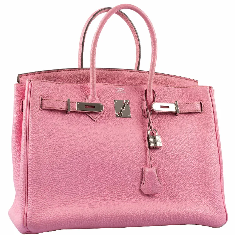 Hermès Birkin 35 Bubblegum 5P Pink Palladium Hardware