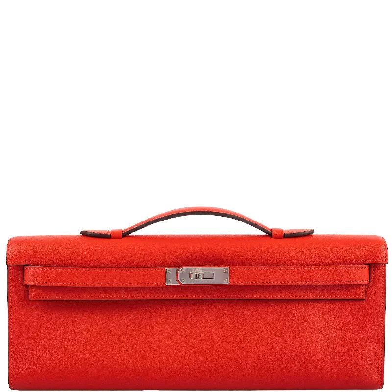 Hermès Kelly Cut Capucine Swift leather Palladium Hardware - 2018, C