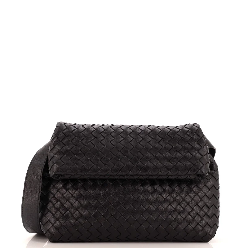 Fold Crossbody Bag Intrecciato Nappa Small