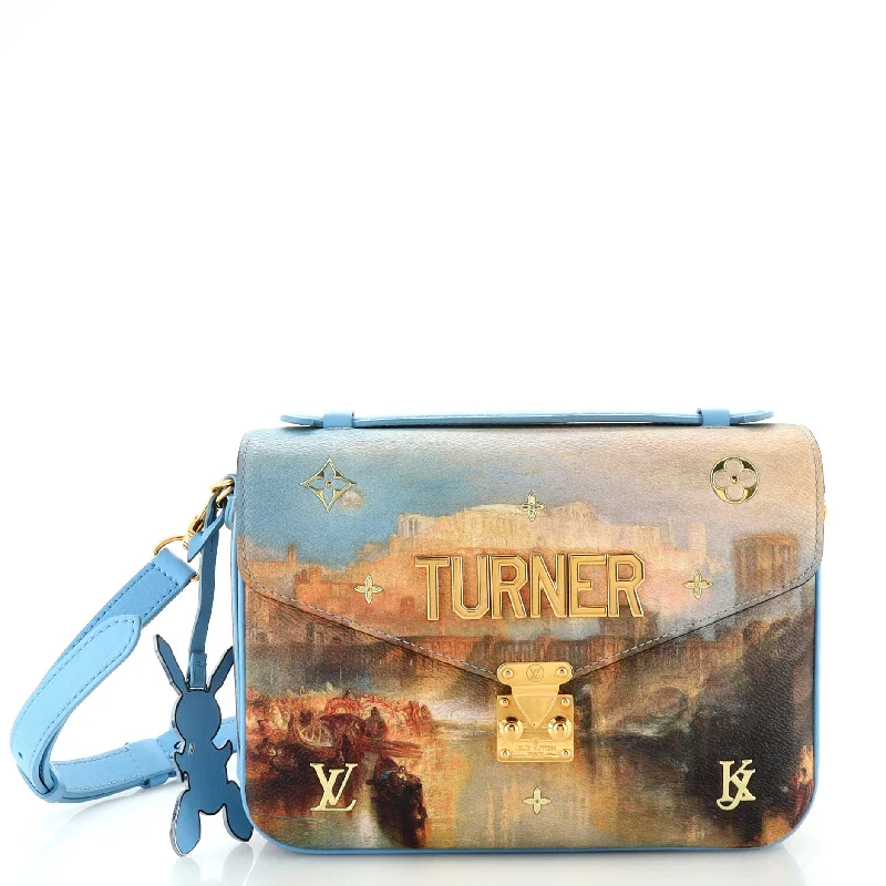 Pochette Metis Limited Edition Jeff Koons Turner Print Canvas